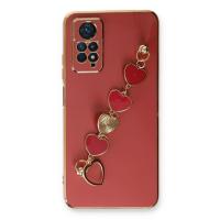 Newface Xiaomi Redmi Note 11 Pro Kılıf Esila Silikon - Kırmızı