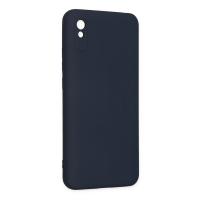 Newface Xiaomi Redmi 9A Kılıf Nano içi Kadife Silikon - Lacivert