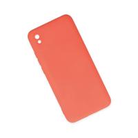 Newface Xiaomi Redmi 9A Kılıf Nano içi Kadife Silikon - Turuncu