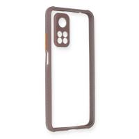 Newface Xiaomi Mi 10T Pro Kılıf Miami Şeffaf Silikon - Açık Mor