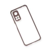 Newface Xiaomi Mi 10T Pro Kılıf Miami Şeffaf Silikon - Açık Mor