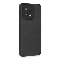 Newface Xiaomi Mi 13 Kılıf Loop Deri Silikon - Siyah