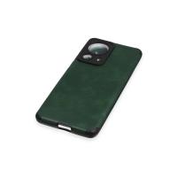 Newface Xiaomi Mi 13 Lite Kılıf Loop Deri Silikon - Yeşil