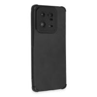 Newface Xiaomi Mi 13 Pro Kılıf Loop Deri Silikon - Siyah