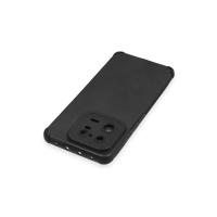 Newface Xiaomi Mi 13 Pro Kılıf Loop Deri Silikon - Siyah