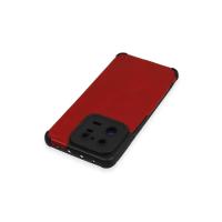 Newface Xiaomi Mi 13 Pro Kılıf Loop Deri Silikon - Kırmızı