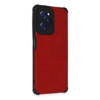 Newface Xiaomi Poco X5 Pro 5G Kılıf Loop Deri Silikon - Kırmızı