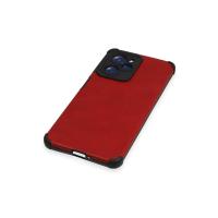 Newface Xiaomi Poco X5 Pro 5G Kılıf Loop Deri Silikon - Kırmızı