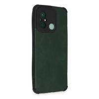 Newface Xiaomi Redmi 12C Kılıf Loop Deri Silikon - Yeşil
