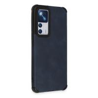 Newface Xiaomi Mi 12T Kılıf Loop Deri Silikon - Lacivert