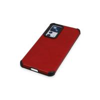 Newface Xiaomi Mi 12T Kılıf Loop Deri Silikon - Kırmızı