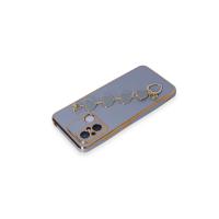 Newface Xiaomi Redmi 12C Kılıf Esila Silikon - Gri