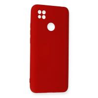 Newface Xiaomi Redmi 9C Kılıf Nano içi Kadife Silikon - Kırmızı