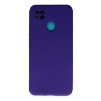 Newface Xiaomi Redmi 9C Kılıf Nano içi Kadife Silikon - Mor