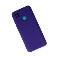Newface Xiaomi Redmi 9C Kılıf Nano içi Kadife Silikon - Mor