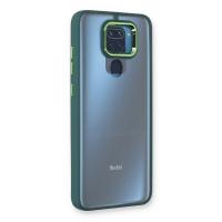 Newface Xiaomi Redmi Note 9 Kılıf Dora Kapak - Haki Yeşil