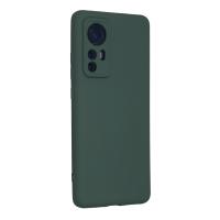 Newface Xiaomi Mi 12 Kılıf Nano içi Kadife Silikon - Koyu Yeşil