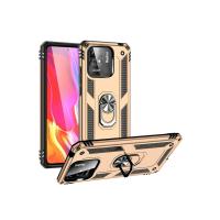 Newface Xiaomi Redmi 10C Kılıf Sofya Yüzüklü Silikon Kapak - Gold