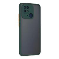 Newface Xiaomi Redmi 10C Kılıf Montreal Silikon Kapak - Yeşil