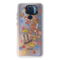 Newface Xiaomi Redmi Note 9 Kılıf Estoril Desenli Kapak - Estoril - 16