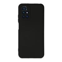 Newface Xiaomi Redmi 10 2022 Kılıf Nano içi Kadife Silikon - Siyah