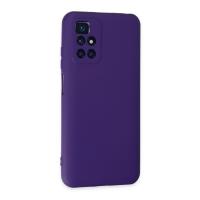 Newface Xiaomi Redmi 10 2022 Kılıf Nano içi Kadife Silikon - Mor