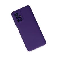 Newface Xiaomi Redmi 10 2022 Kılıf Nano içi Kadife Silikon - Mor