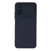 Newface Xiaomi Poco M4 Pro 4G Kılıf Nano içi Kadife Silikon - Lacivert