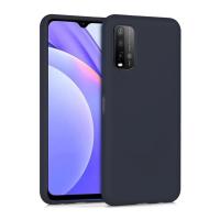 Newface Xiaomi Redmi 9T Kılıf Nano içi Kadife Silikon - Siyah
