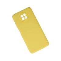 Newface Xiaomi Redmi Note 9 5G Kılıf Nano içi Kadife Silikon - Sarı