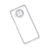 Newface Xiaomi Redmi Note 9 Pro 5G Kılıf Miami Şeffaf Silikon - Lila