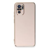 Newface Xiaomi Redmi Note 10 Kılıf Volet Silikon - Pembe