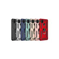 Newface Xiaomi Redmi 9C Kılıf Sofya Yüzüklü Silikon Kapak - Gold