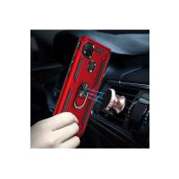 Newface Xiaomi Redmi 9C Kılıf Sofya Yüzüklü Silikon Kapak - Gold