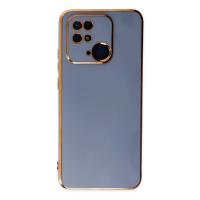 Newface Xiaomi Redmi 10C Kılıf Volet Silikon - Mavi