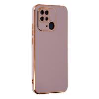 Newface Xiaomi Redmi 10C Kılıf Volet Silikon - Mor