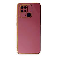 Newface Xiaomi Redmi 10C Kılıf Volet Silikon - Kırmızı