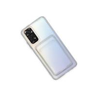 Newface Xiaomi Redmi Note 11 Pro Kılıf Kart Şeffaf Silikon - Şeffaf