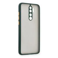 Newface Xiaomi Redmi Note 8 Pro Kılıf Montreal Silikon Kapak - Yeşil