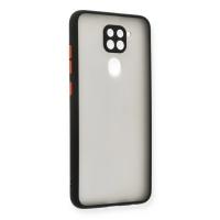 Newface Xiaomi Redmi Note 9 Kılıf Montreal Silikon Kapak - Siyah