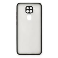 Newface Xiaomi Redmi Note 9 Kılıf Montreal Silikon Kapak - Siyah