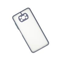 Newface Xiaomi Pocophone X3 Kılıf Montreal Silikon Kapak - Gri