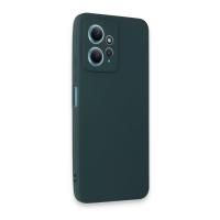 Newface Xiaomi Redmi Note 12 4G Kılıf First Silikon - Koyu Yeşil