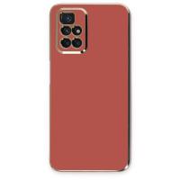 Newface Xiaomi Redmi 10 2022 Kılıf Volet Silikon - Kırmızı