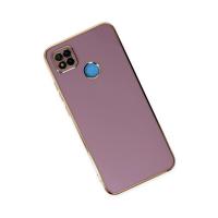 Newface Xiaomi Redmi 9C Kılıf Volet Silikon - Mor