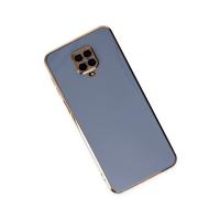 Newface Xiaomi Redmi Note 9 Pro Kılıf Volet Silikon - Mavi