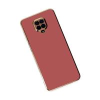 Newface Xiaomi Redmi Note 9 Pro Kılıf Volet Silikon - Kırmızı