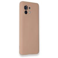 Newface Xiaomi Mi 11 Kılıf Nano içi Kadife Silikon - Pudra