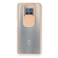 Newface Xiaomi Mi 10T Lite Kılıf Palm Buzlu Kamera Sürgülü Silikon - Pembe