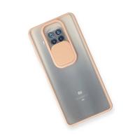 Newface Xiaomi Mi 10T Lite Kılıf Palm Buzlu Kamera Sürgülü Silikon - Pembe